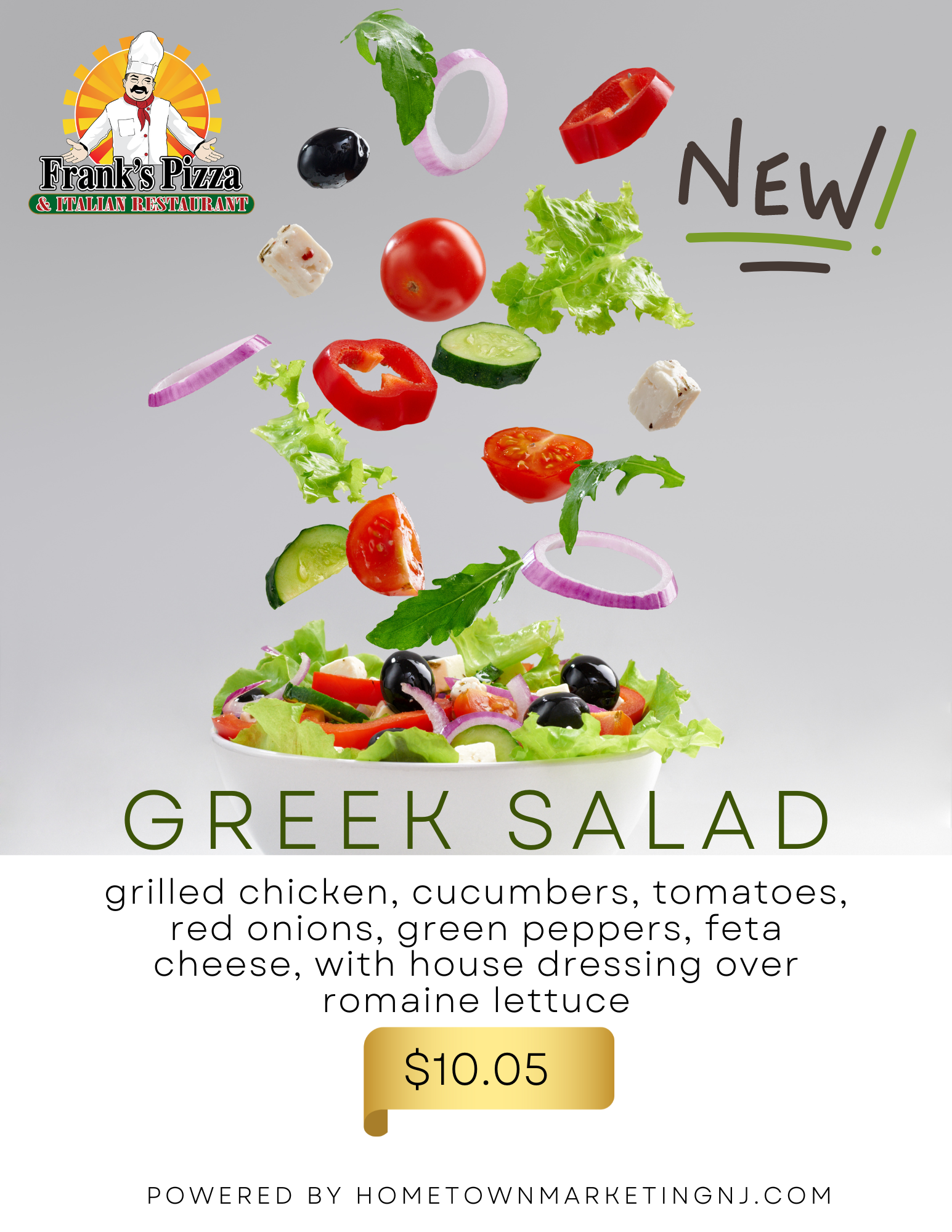 Frank's Manville  Greek Salad