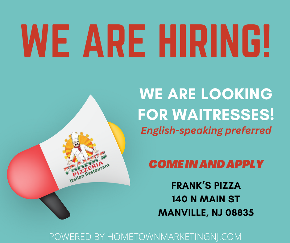 Hiring Waitresses