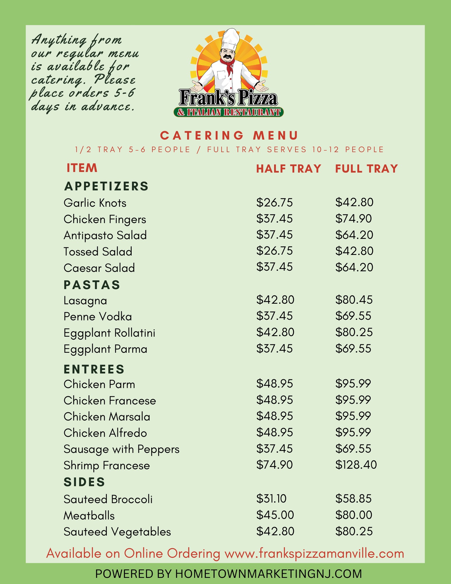 catering